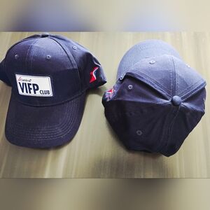 2 New Blue VIFP Carnival Cruise Baseball Cap